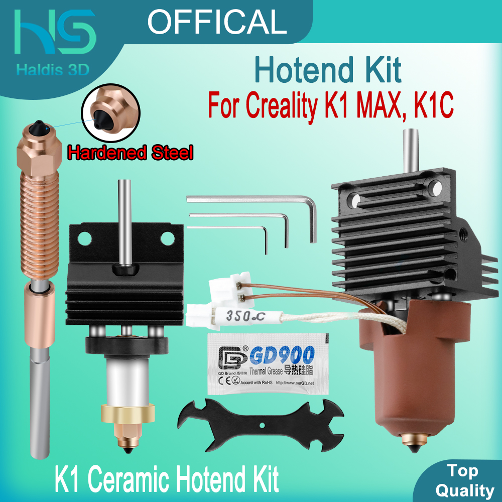 High Flow Ceramic Hotend - Upgrade Hotend Kit Voor Creality K1C/K1