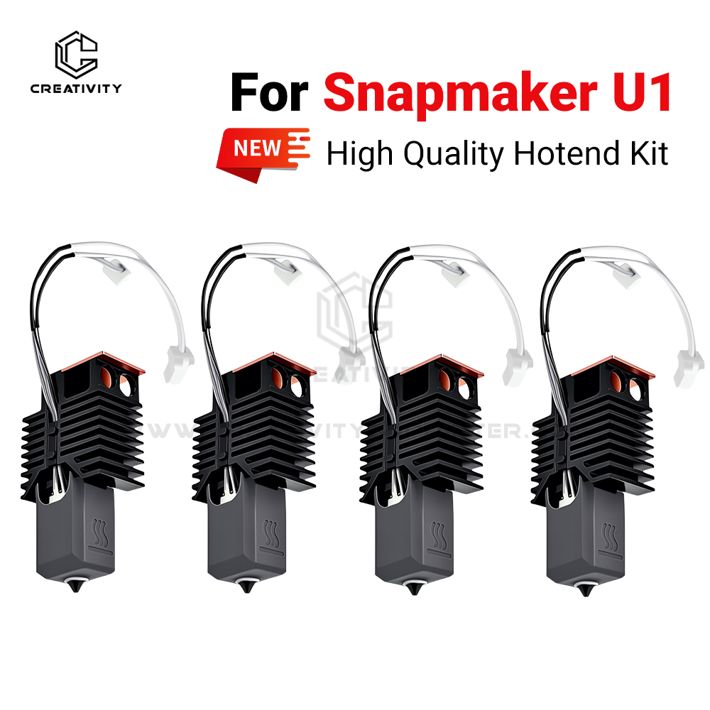 High Flow Ceramic Hotend - Volledig geassembleerde hotend voor Snapmaker U1