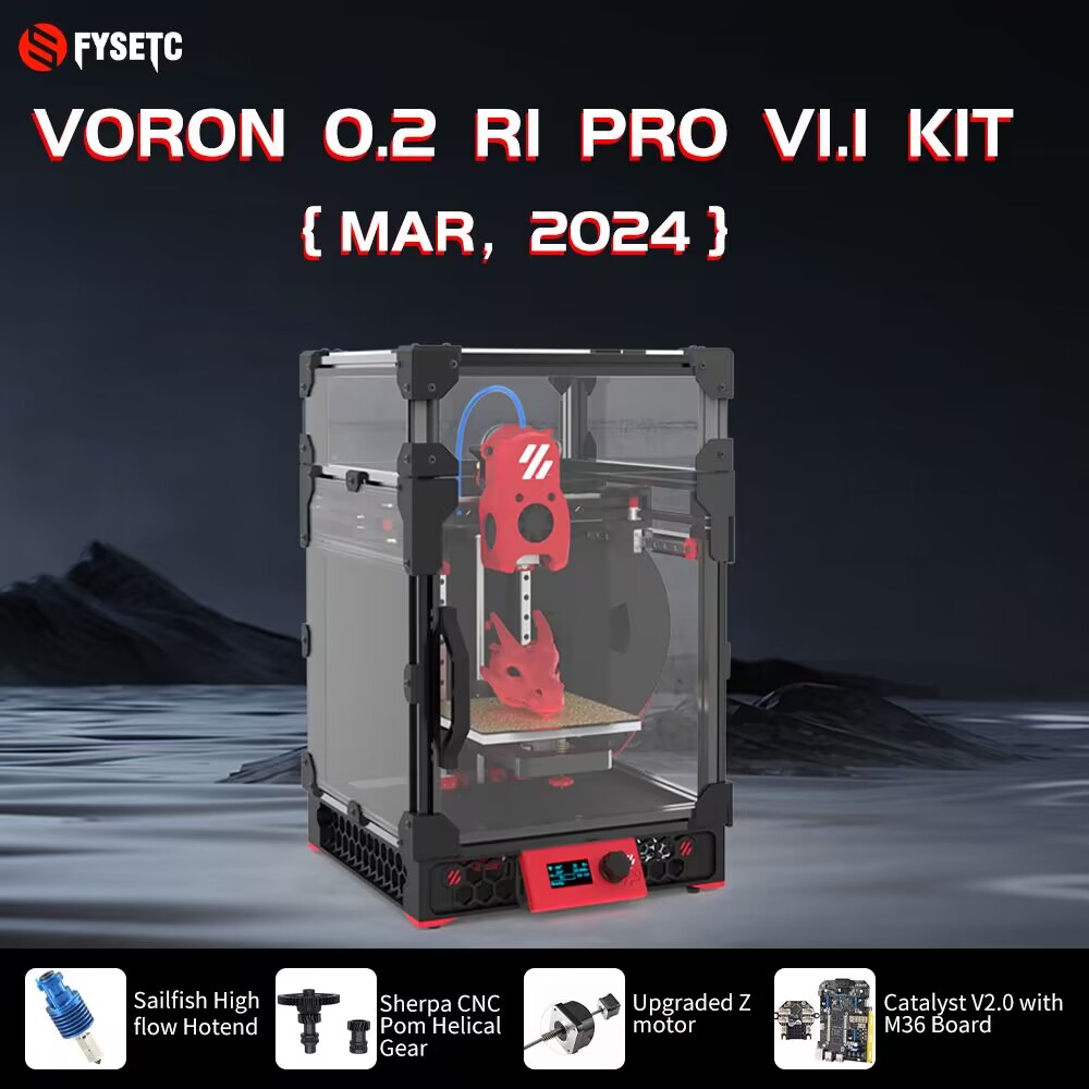 Corexy 3D Printer Kit - 2025FYSETC Hoge precisie Voron V0.2 R1