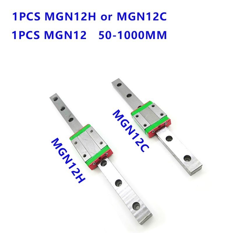 Linear Rail Mgn12H Set - 12 mm lineaire geleider MGN12 rail