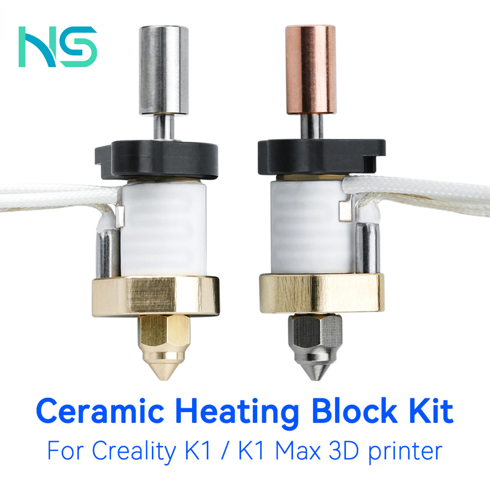High Flow Ceramic Hotend - Upgrade Creality K1 keramische verwarmingsblokset 320