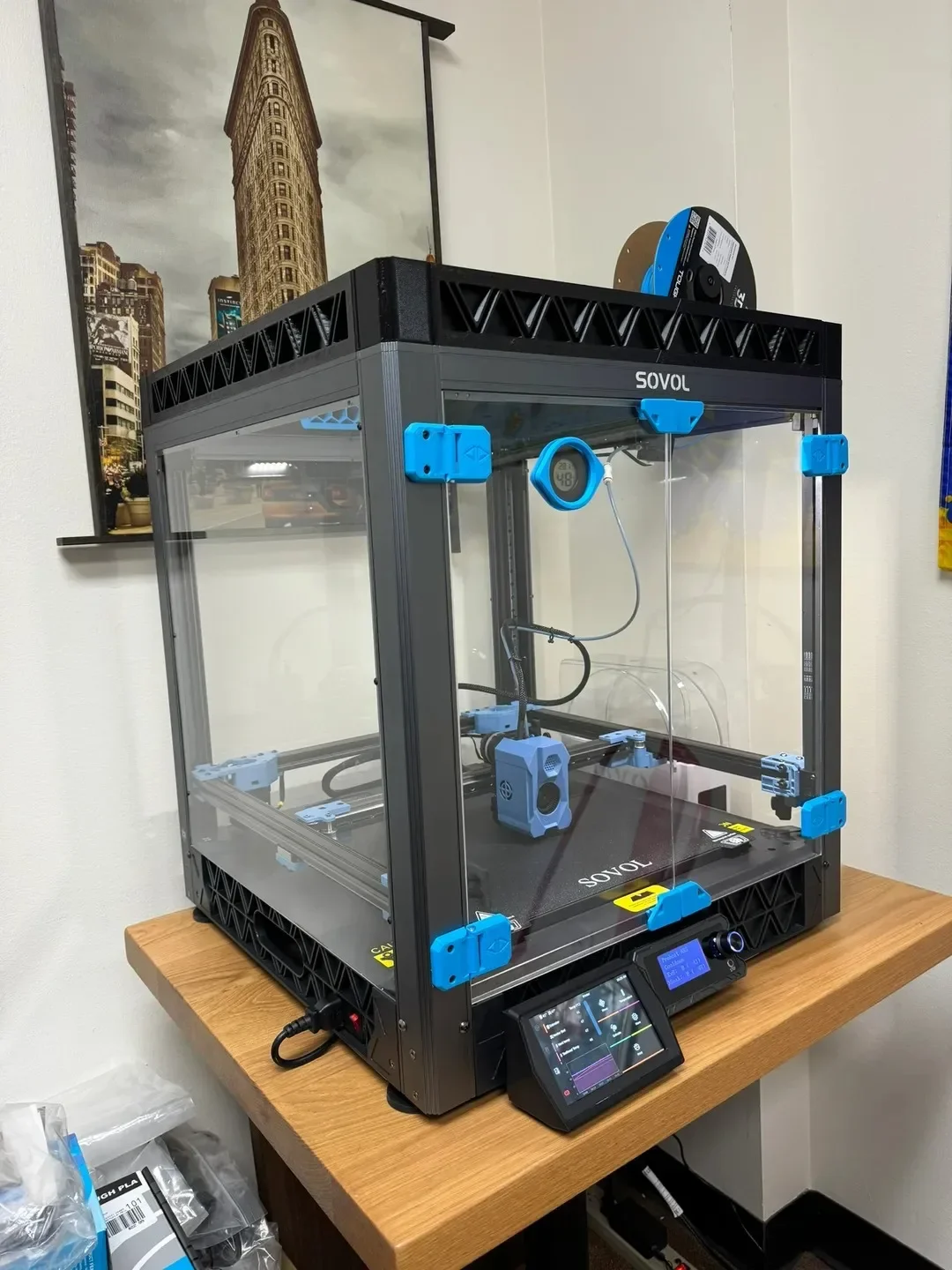 Corexy 3D Printer Kit - Sovol SV08 Volledige PC-behuizingsset, enkellaags ontwerp