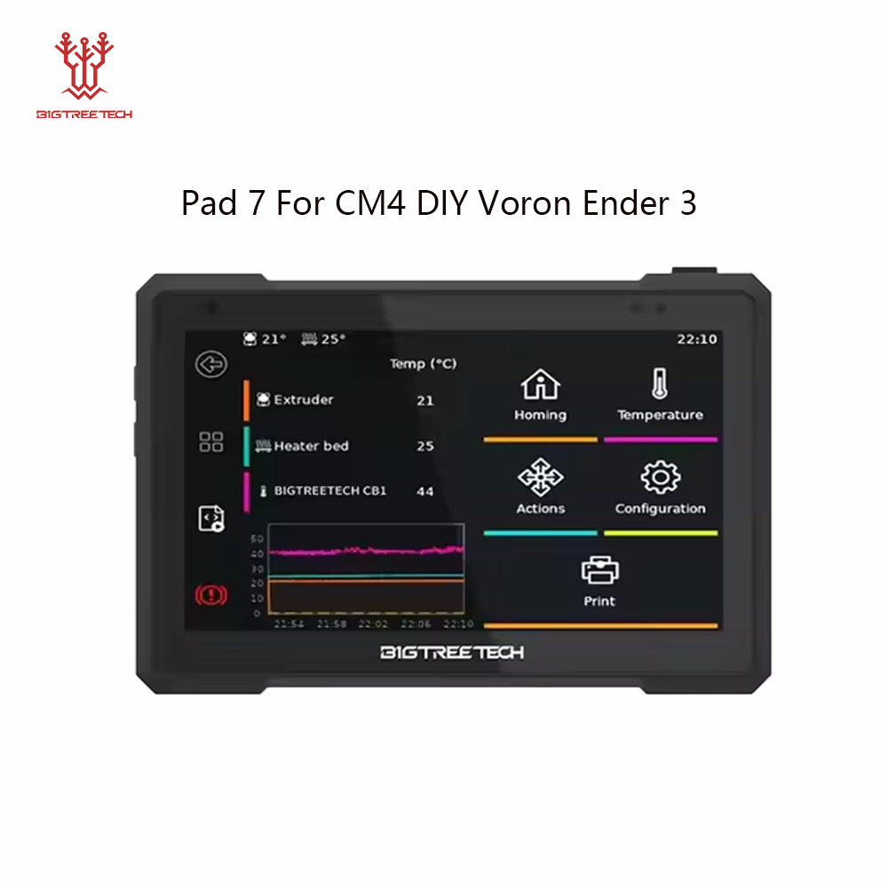 Klipper Pad 7 Inch - BIGTREETECH Pad 7 IPS Touchscreen Klipper