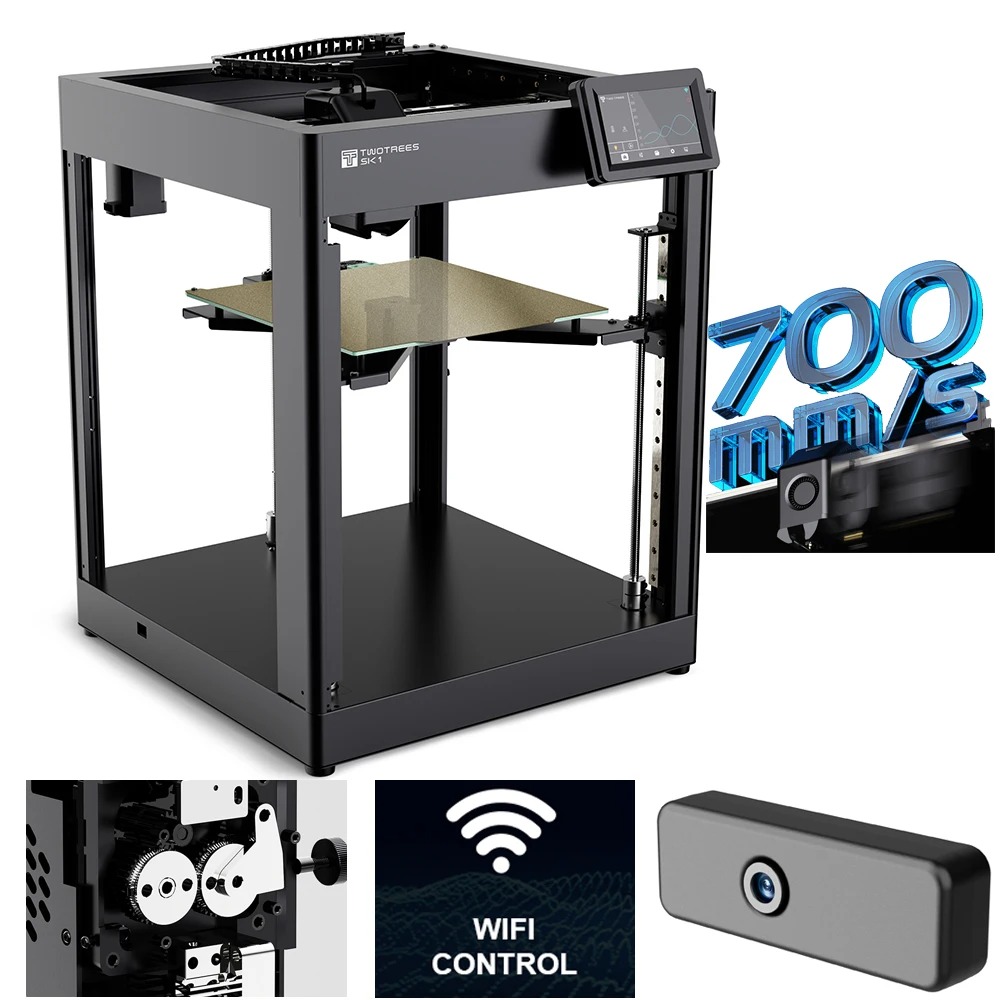 Corexy 3D Printer Kit - Twotrees SK1 High Speed 3D-printer, snelle