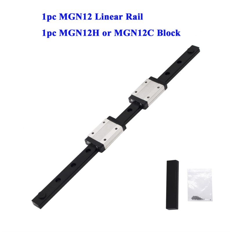 Linear Rail Mgn12H Set - 12 mm MGN12 lineaire glijdende geleiderail