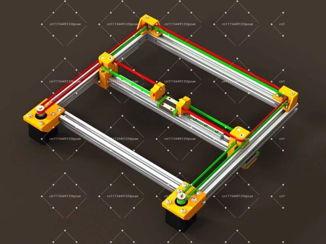 Corexy 3D Printer Kit - 2020 Extrusiekern XY-framekit, MGN12C lineaire rail