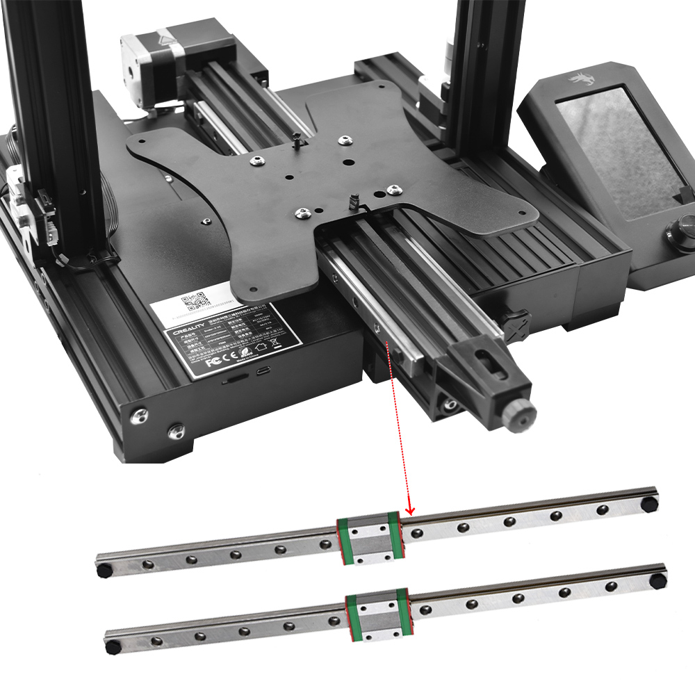 Ender3/V2PRO Dual Y-as Lineair - Linear Rail Mgn12H Set recensie en prijs