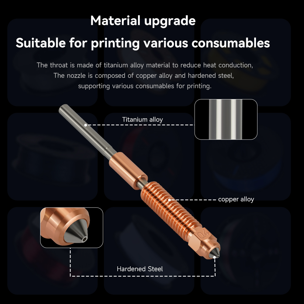 NIEUWE 2026 K1 MAX Hotend voor - High Flow Ceramic Hotend recensie en prijs