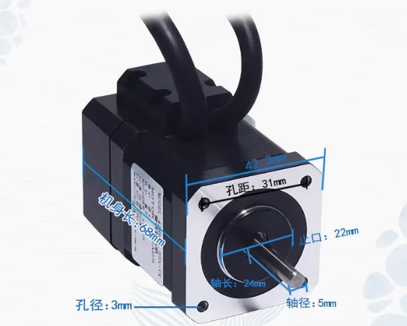 Nema17 42 hybride stappenmotor - Closed Loop Stepper Motor Nema 17 recensie en prijs