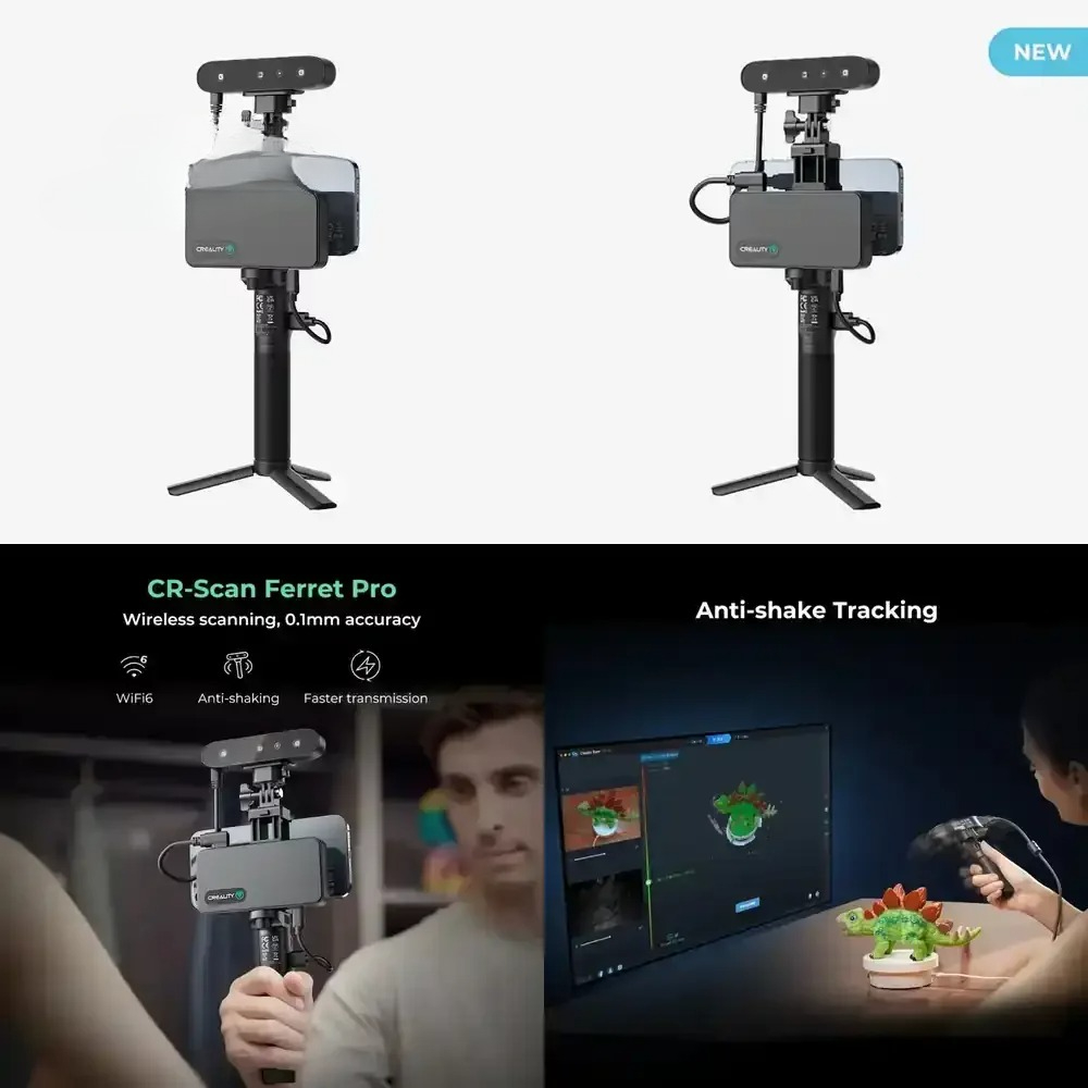 Professionele 3D-scanner voor  - Handheld 3D Scanner High Precision recensie en prijs