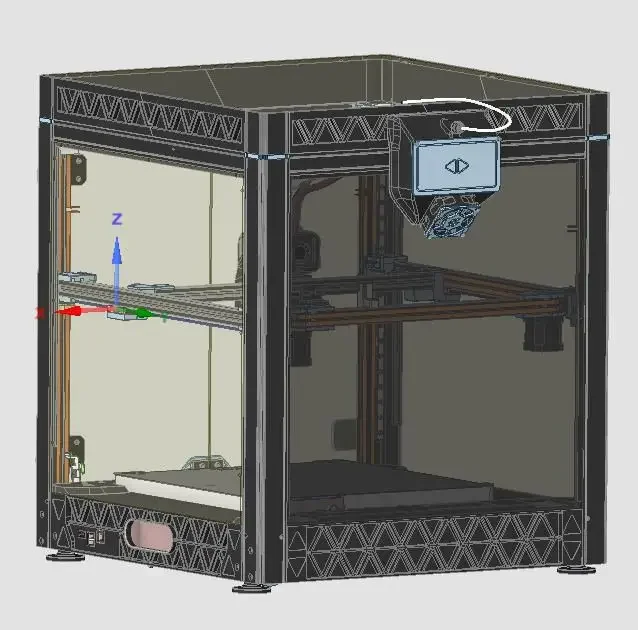 Sovol SV08 Volledige PC-behuiz - Corexy 3D Printer Kit recensie en prijs
