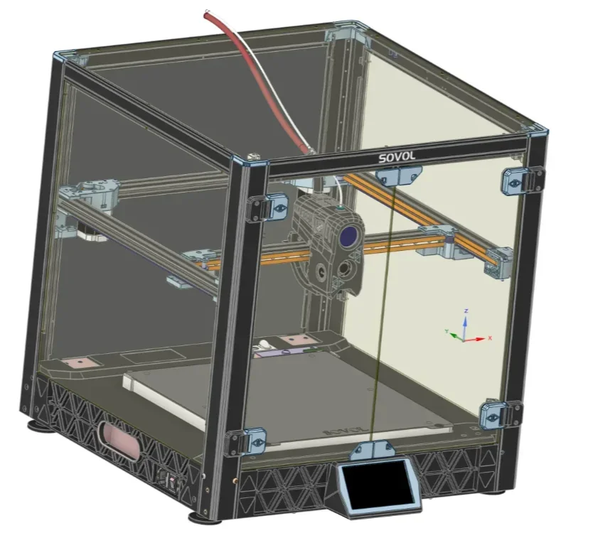 Sovol SV08 Volledige PC-behuiz - Corexy 3D Printer Kit recensie en prijs