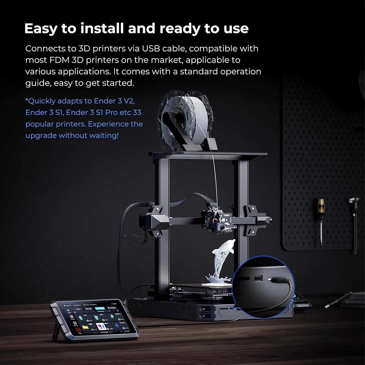 Creality Sonic Pad T800 7 Inch - Klipper Pad 7 Inch recensie en prijs